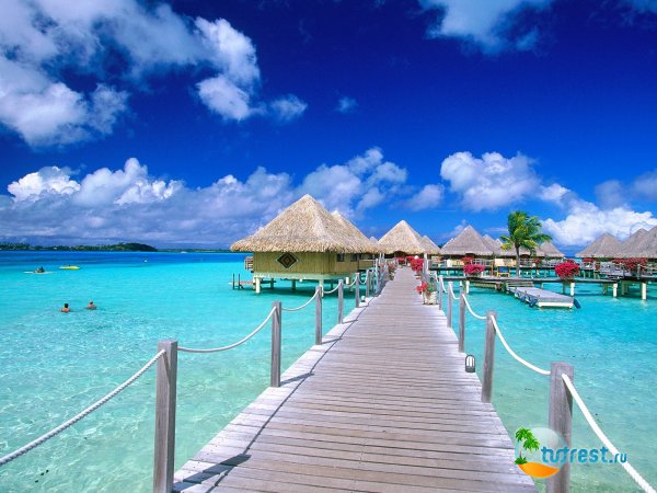 Домики на Мальдивских островах для жилья туристов