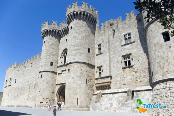 Замок рыцарей «Дворец Великих Магистров», Греция, Родос