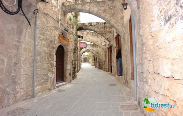 Улицы старого города, Греция, Родос