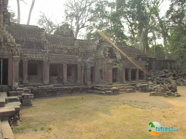 Описание территории древнего города Ангкор-Тхом