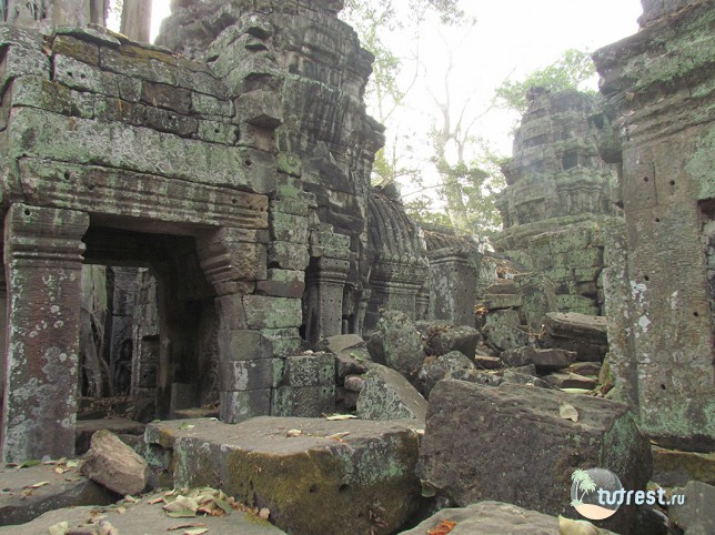 Центральный храм - столица Ангкор-Тхом, Камбоджа