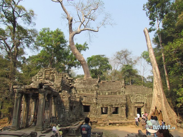 Центральный храм - столица Ангкор-Тхом, Камбоджа